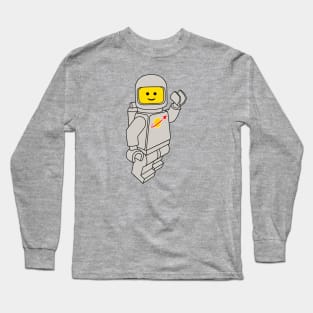 Spaceman! (Grey) Long Sleeve T-Shirt